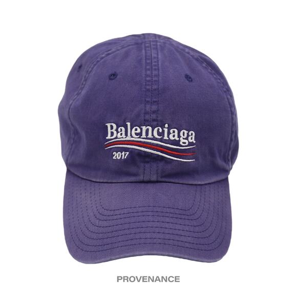 🔴 Balenciaga Campaign Cap - Washed Blue - Picture 1 of 10